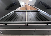 Eizoulyn Nouveau Sécheur Automatique à Secouer à 8 Têtes de 24 Pouces (60 cm) A1 Machine à Secouer la Poudre pour Imprimante DTF A1 600MM I3200 XP600 I1600