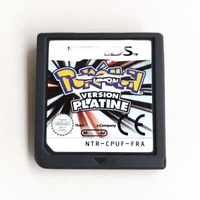 Videojuegos en Francés, Alemán y Español, SoulSilver, Platinum, HeartGold, Pearl, Diamond, Alta Calidad, Cableados, Material ABS, Gris