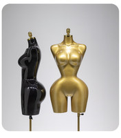 Mannequin de corps humain féminin, taille européenne et américaine, grande taille, en plastique doré, pour présentation de lingerie et vêtements, Chine
