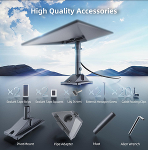 Starlink Mini Kit V4 Phổ Có Thể Điều Chỉnh Roof Mount Antenna Khung Gen3 Thiết Bị Vệ Tinh Nhôm Phụ Kiện Trò Chơi Phụ Kiện - Product Image 3