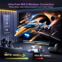 Topleo Hy300 Pro HIfi projecteur de jeu intelligent Portable Mini Android 11.0 3D 4K vidéo Console de jeu à domicile WIFI caractéristiques projecteur