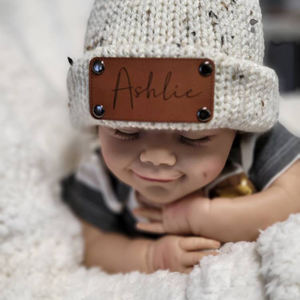 Персонализированная кожаная наклейка с лазерной гравировкой - Product Image 4