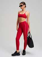 Zachte en comfortabele dames yogasets (3-delig) voor gymkleding/fitnesskleding, yogasets voor actieve kleding