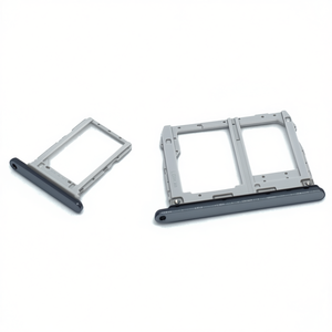 Juego de bandeja para tarjetas Sim y Sd de Lg para Q60 K50 K40 K12 Prime, material ABS de repuesto negro - Product Image 3