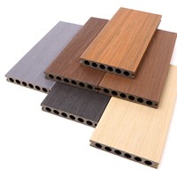 DONGJIAN Revêtement de terrasse composite WPC extérieur solide coextrudé à grain de bois de haute qualité - Imperméable, antidérapant, garantie 5 ans