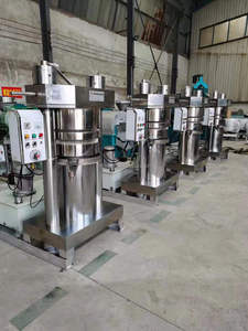 Machine à huile hydraulique de différents modèles / Équipement d'extraction commercial de graines de pin / <span class=keywords><strong>germe</strong></span> de maïs / soja - Product Image 3