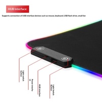 Tapis de souris gaming RGB 2026 le plus vendu, personnalisable avec logo, impression CMYK professionnelle, grand format pour PC, ordinateur portable et usage bureautique, en stock