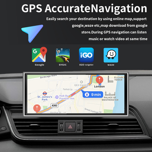 10.25 pouces sans fil CarPlay/Android Auto Android 14 voiture tableau de bord numérique voiture Dvd lecteur Radio multimédia pour <span class=keywords><strong>Audi</strong></span> Q5 Q5L SQ5 - Product Image 2