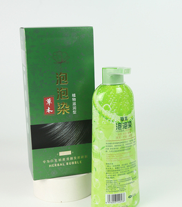 Natural Semi-Permanent 500ML Herbal Hair <strong>Dye</strong> Black Evenly Colored <strong>Bubble</strong> <strong>Dye</strong> Quickly <strong>Dye</strong> Hair Naturally - Product Image 5