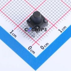 TC-1806DR-8.5H-250 Tactile Switch Through hole Component (THT),6x6mm Switch Through Hole 6mm 6mm 8.5mm - Product Image 1
