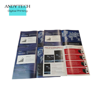 Brochures et manuels personnalisés imprimés à piqûre à cheval pour salons professionnels - Impression numérique sur papier offset avec plastification personnalisée