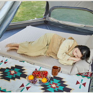 Matelas de couchage gonflable automatique simple ou double, portable et léger pour le camping en extérieur YQ-CQ05, auto-gonflant - Product Image 5