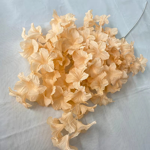 Grandes fleurs artificielles de gloire du matin n°2 pour mariage, décoration décorative - Product Image 2