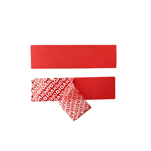 Etiquetas de Embalaje en Rollo con Corte Troquelado de <span class=keywords><strong>PET</strong></span> Impresas Personalizadas, Excelente Seguridad, VOID Anti-Falsificación, Advertencia de Vinilo Acrílico - Product Image 2