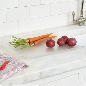 가정용 주방 도마 투명 미끄럼 방지 과일 및 야채 도마 투명 아크릴 도마