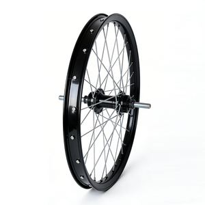 Llanta de <span class=keywords><strong>Bicicleta</strong></span> para Niños con Freno V de Acero de Alta Resistencia, 12/14/<span class=keywords><strong>16</strong></span>/18/20/22/24/26 Pulgadas, Neumático Clincher, Recubrimiento en Polvo, Directo de Fábrica para Actividades - Product Image 3