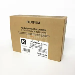 Fujifilm DE100 orijinal mürekkep kartuşu Fuji mürekkepleri siyah 200ml