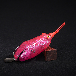 Nước ngọt ếch câu cá lure handmade chất lượng cao mềm câu cá lure Baits với mạnh mẽ kéo lực lượng - Product Image 4