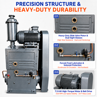 Pompe à vide rotative à piston scellée à l'huile à deux étages KAIMENG KM2H70B 70L S 2Pa refroidie par eau pour four de séchage sous vide en métallurgie