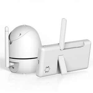 Babyphone sans fil bidirectionnel 6400x480P 1.0MP 5 pouces avec caméra et audio, berceuses intégrées - Product Image 5