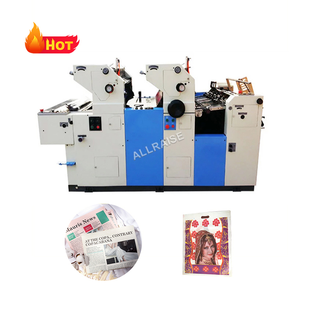 High Speed Automatic Single Color 2 Color 4 Color Sheet Fed Offset Press Printing Machine for Newspaper Booklet Brochure