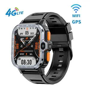 WIFI Gps Smart Watch Location Tracking Music Storage 5G 128Gb Memory Dual Camera 4G Sim Card Support Android Smart Watch