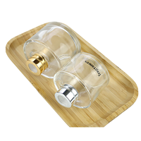 Bouteilles de diffuseur de roseaux en verre vides de 150 ml pour la décoration, les cosmétiques, les huiles essentielles, les parfums, l'aromathérapie