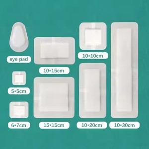 医療無菌自己接着創傷ドレッシング通気性不織布外科ガーゼケア用パッチ - Product Image 1