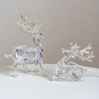 Personnalisable Transparent Joyeux Noël Arbre Ornement En Plastique Chambre Décoration Pendentif Sublimation Noël Figurines & Jouets
