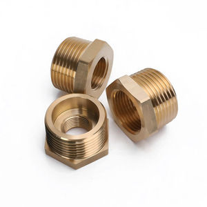 DK NPT Threaded Copper Adapter 1/2 Inch 3/8 Inch 6mm Pipe Fitting For Nylon Tube Connector - Product Image 1