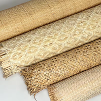 Rouleau de cannage en rotin naturel de qualité supérieure, maille ouverte pour remplacement de sièges de chaises de salle à manger et rénovation de meubles