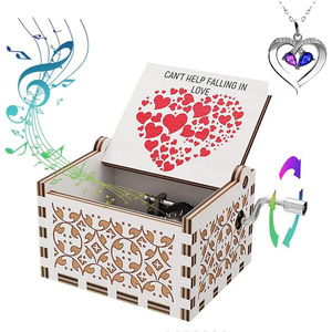 <span class=keywords><strong>Caja</strong></span> <span class=keywords><strong>Musical</strong></span> de madera con manivela de mano You Are My Sunshine de 12 diseños <span class=keywords><strong>para</strong></span> regalo, <span class=keywords><strong>caja</strong></span> de música grabada Vintage <span class=keywords><strong>Para</strong></span> <span class=keywords><strong>Hija</strong></span> - Product Image 3