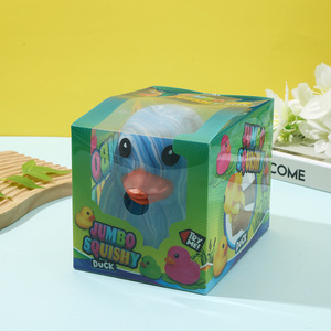 Nuevo Juguete Sensorial Antiestrés de Pato Gigante Tie Dye, Ecológico, Seguro y Duradero, de Rebote Lento y Suave - Product Image 5