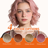 Kit de coloration capillaire permanente MAGANIO, kératine et acides aminés, soin nourrissant aux extraits de plantes, coloration intégrée, OEM ODM