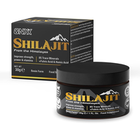 Boîte extérieure de luxe sur mesure en papier noir recyclable pour résine de Shilajit de qualité alimentaire, avec pelliculage mat et gaufrage