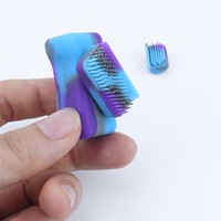 Brosse de nettoyage pour magasin de fumée de tabac Kit de fumer en silicone Autres accessoires pour fumer plus légers