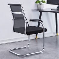 Chaise de bureau ergonomique en tissu pour PDG, directeur, patron - Design moderne, siège confortable, pieds en métal