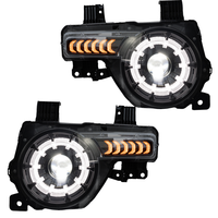 Pour Chery ICAR V23 : Ensemble de phares Full LED Abyss Eye avec lentille de projecteur et DRL, modèle 2025-2026, Plug & Play, clignotants séquentiels Halo