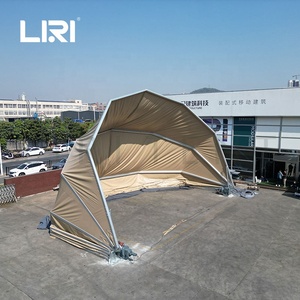 Tùy chỉnh Hợp kim nhôm điều khiển thông minh sò điệp máy bay hangar Lều để bán - Product Image 4