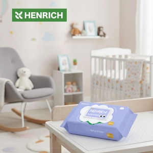 Lingettes jetables pour bébés en non-tissé spunlace, logo personnalisé, vente en gros, OEM, ODM, fournisseur direct d'usine en Chine - Product Image 1