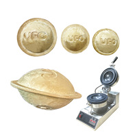 Machine à hamburgers UFO professionnelle 16 cm, presse à hamburgers scellée, machine à panini électrique pour sandwichs, crèmes glacées et pains, logo personnalisé