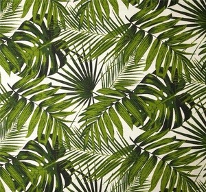 Tropical Leaf Printed Cotton Table Runner Modern Home Decor Washable Design - Product Image 2