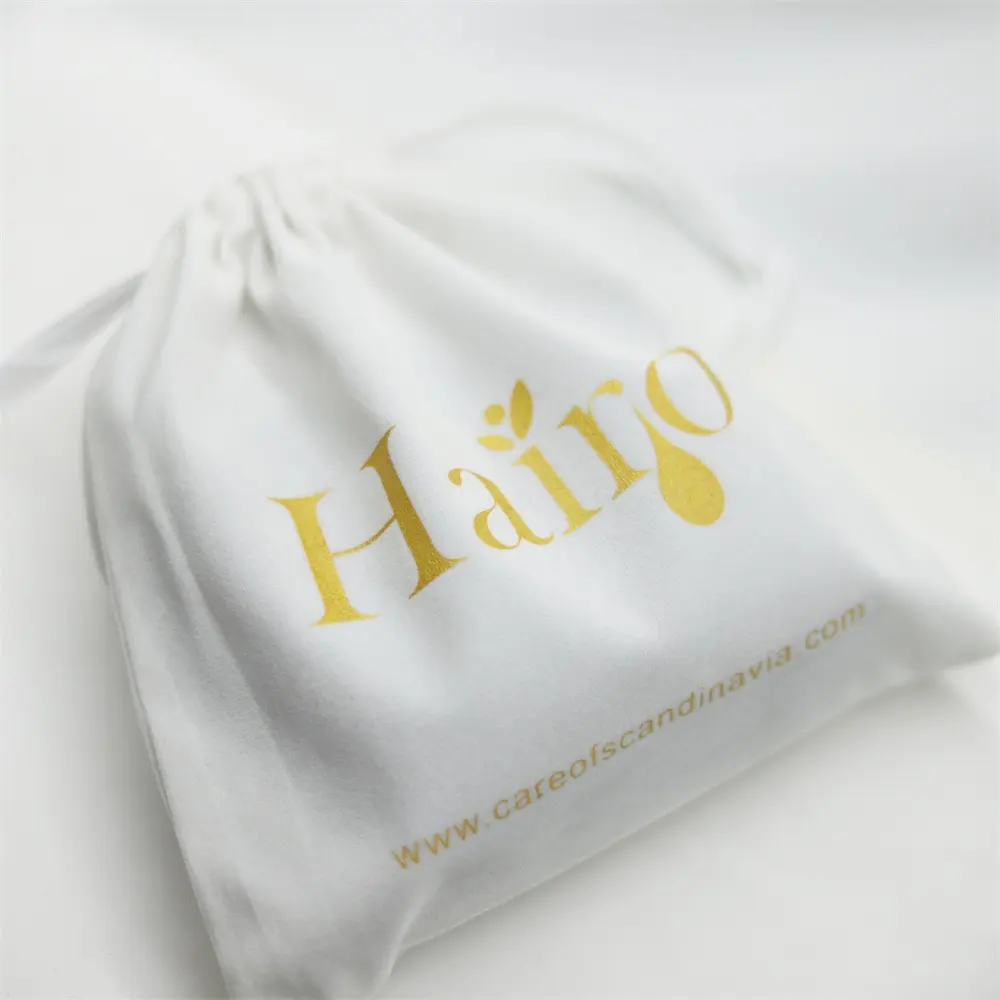 Роскошная сумка из войлока, бархатная сумка для ювелирных изделий с Флокированным шнурком, Сумка с индивидуальным логотипом