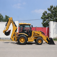 Backhoe Loader FC-388Y 4x4 Roda Tidak Sama, Mesin Diesel, Tugas Berat, Berat Operasi 8320kg, Beban Terukur 2500kg
