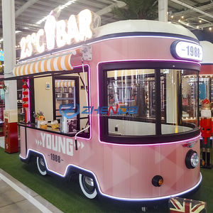 Truk Makanan Mini Listrik Kustom, Trailer Jajanan untuk Hamburger, Kopi, Es Krim, Ayam Goreng, Restoran, Mobil Makan - Product Image 5