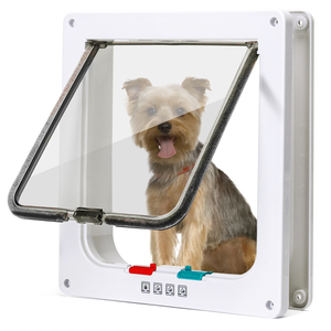 Nobleza 4-Way chiusura magnetica con patta per gatti porta per animali domestici per cani e gatti di piccole dimensioni - Product Image 1