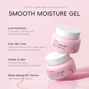 Crème hydratante pour le visage à base d'eau, repulpante, éclaircissante, unifiante, extrait de fleurs de <span class=keywords><strong>cerisier</strong></span> <span class=keywords><strong>japonais</strong></span>, plante naturelle, hydratante - Product Image 3