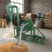 Broyeur de maïs auto-amorçant à marteaux, faible bruit, pour céréales et aliments pour animaux