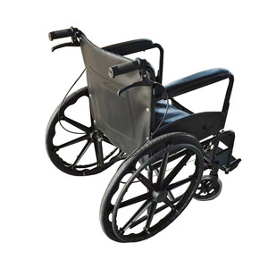 Fabricant <span class=keywords><strong>de</strong></span> fauteuils roulants manuels pliables portables <span class=keywords><strong>haut</strong></span> <span class=keywords><strong>de</strong></span> <span class=keywords><strong>gamme</strong></span> en gros en acier léger personnalisé <span class=keywords><strong>de</strong></span> qualité supérieure - Product Image 3