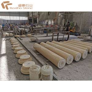 China Fábrica Barato Al Por Mayor Mármol Blanco Columna Romana <span class=keywords><strong>Capital</strong></span> - Product Image 2